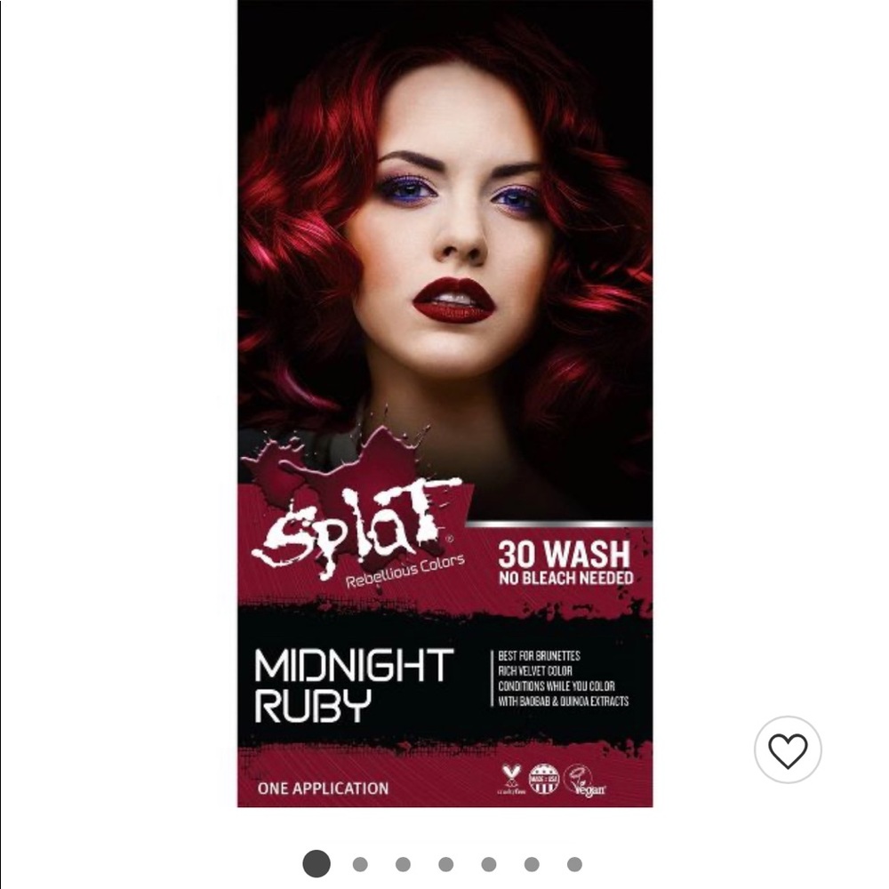 Splat Midnight Ruby hair color